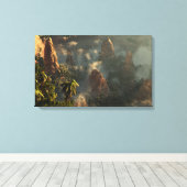 Toile Dents de dragon (Insitu (Plancher de Bois))