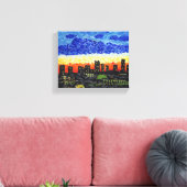 Toile Denver, Co skyline (Insitu(Salon))
