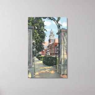 Toile Denver, le Colorado - vue de lycée est