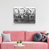 Toile Départ de Saint-Louis pour la croisade (Insitu(Salon))