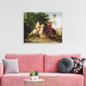 Toile Départ pour la chasse (Insitu(Salon))