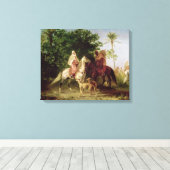 Toile Départ pour la chasse (Insitu (Plancher de Bois))