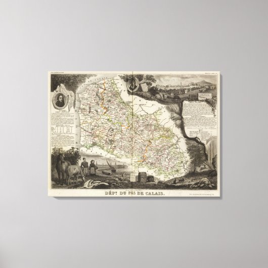 Toile Département de Dover (Recto)