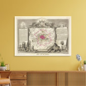 Toile Département De La Seine (Insitu(Salon))