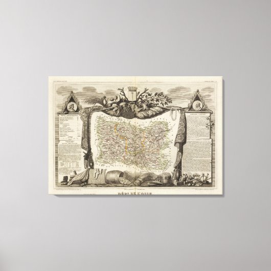 Toile Département De L'Oise (Recto)