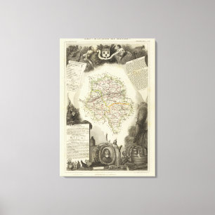 Toile Département D'Indre et loir