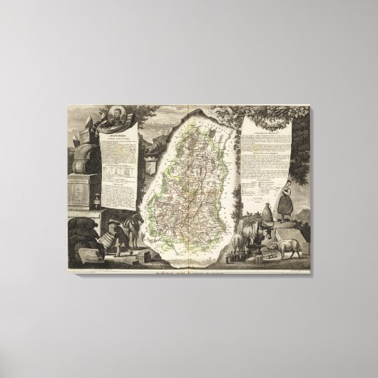 Toile Département Du Haut Rhin (Recto)