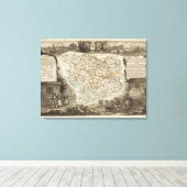 Toile Département du Morbihan (Insitu (Plancher de Bois))