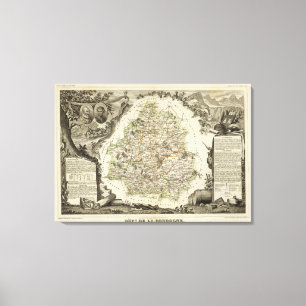 Toile Département tout Dordeogne