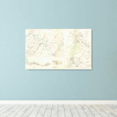 Toile Départements militaires de Wash, Penn, Annapolis, (Insitu (Plancher de Bois))