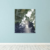 Toile Déploiement de pétrole nord-est (Insitu (Plancher de Bois))