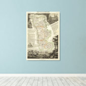 Toile Déposez N'Importe Quelle Manche (Insitu (Plancher de Bois))