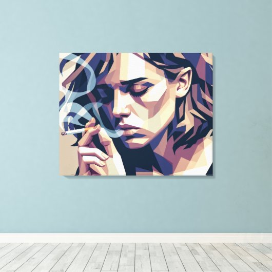 Toile Dépression vectorale (Insitu (Plancher de Bois))