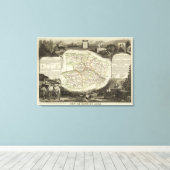 Toile Dept About Hand et Dormouse (Insitu (Plancher de Bois))