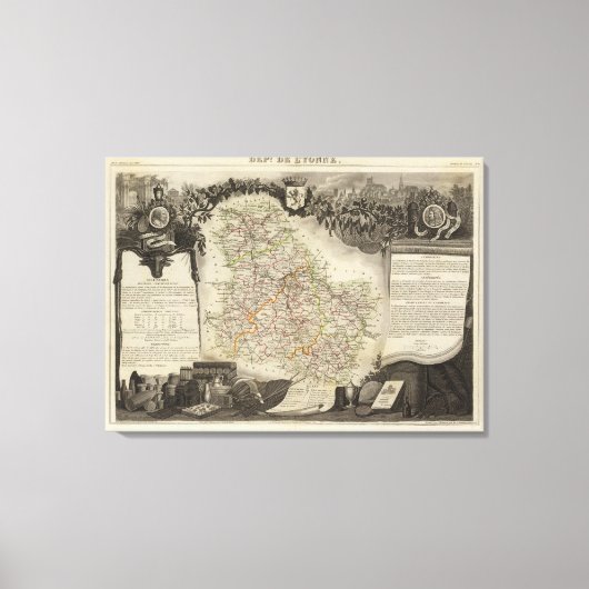 Toile Dept De Lyonne (Recto)