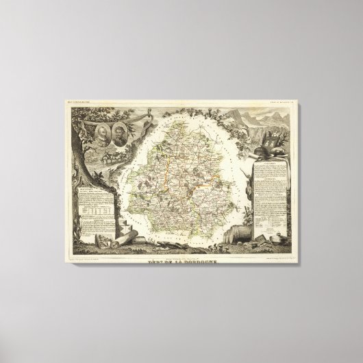 Toile Dept N'Importe Quelle Dordeogne (Recto)