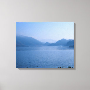 Toile Dergone Water Cumbria Angleterre Poster de la cart