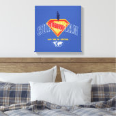 Toile Dernier fils de Krypton Emblem (Insitu(Chambre))