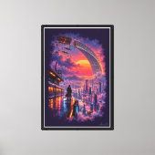 Toile Dernier Train pour Aurelion (Recto)