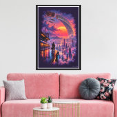 Toile Dernier Train pour Aurelion (Insitu(Salon))
