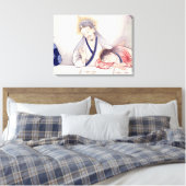 Toile Dernière Cène, Christ et Saint Jean (Insitu(Chambre))