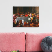 Toile Dernière soupe - Agostino Carracci - c1595 (Insitu(Salon))