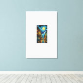 Toile derniers feux (Insitu (Plancher de Bois))