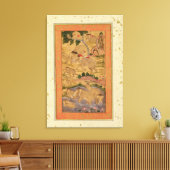 Toile Des chasseurs capturent des éléphants, de la grand (Insitu(Salon))