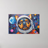 TOILE DES CHIENS DANS L'ESPACE-13 (Recto)