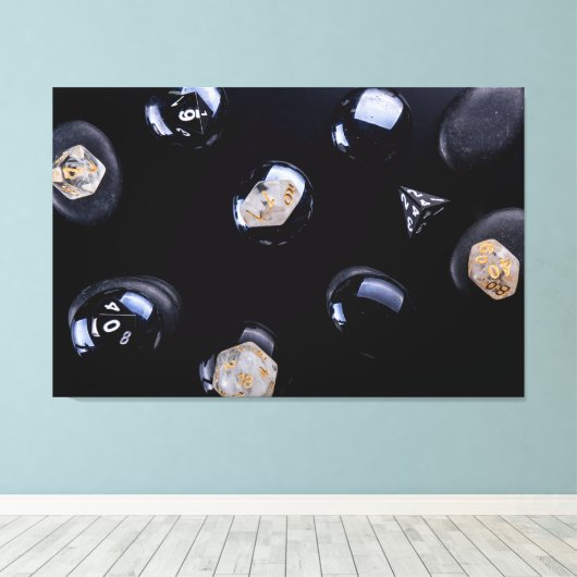 Toile Dés de contraste (Insitu (Plancher de Bois))