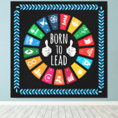 Toile Des gardiens modernes et branchés pour elle (Insitu (Plancher de Bois))