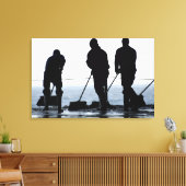 Toile Des marins balaient la baie du hangar (Insitu(Salon))