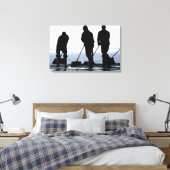 Toile Des marins balaient la baie du hangar (Insitu(Chambre))