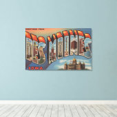 Toile Des Moines, Iowa (Immeuble Capitale) (Insitu (Plancher de Bois))