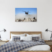 Toile Des nuages de poussière secoués par le rotor (Insitu(Chambre))