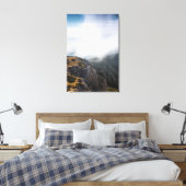 Toile Des nuages qui s'enroulent sur les montagnes (Insitu(Chambre))