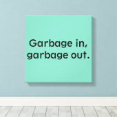 Toile Des ordures, des ordures. (Insitu (Plancher de Bois))