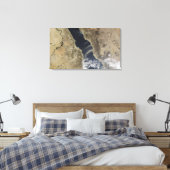 Toile Des panaches de poussière explosent au large des c (Insitu(Chambre))