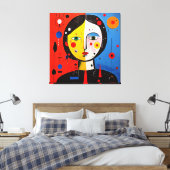 Toile Des rêves orbitants (Insitu(Chambre))