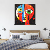 Toile Des rêves orbitants (Insitu(Chambre))