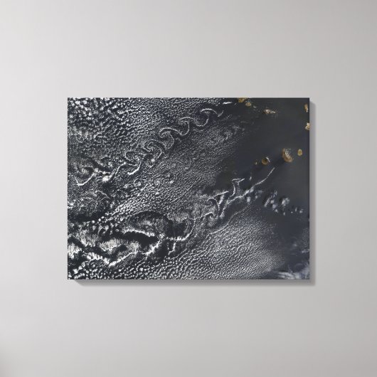 Toile Des tourbillons nuageux au-dessus des îles du Cap (Recto)