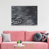 Toile Des tourbillons nuageux au-dessus des îles du Cap (Insitu(Salon))
