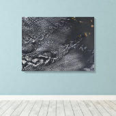 Toile Des tourbillons nuageux au-dessus des îles du Cap (Insitu (Plancher de Bois))