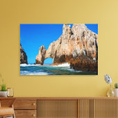 Toile Des Vagues Se Déplient Sur La Plage (Insitu(Salon))