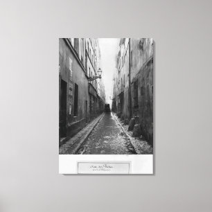 Toile DES Vertus de rue, de rue Phelippeaux, Paris