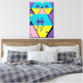 Toile Descending on a Memphis Designed Planet (Insitu(Chambre))