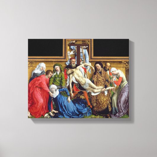 Toile Descente de la Croix, c.1435 (Recto)