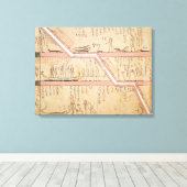 Toile Descente du sarcophage dans le tombeau (Insitu (Plancher de Bois))