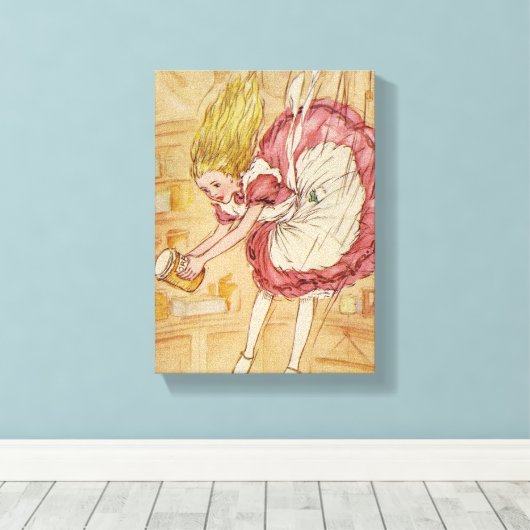 Toile Descente du trou de lapin (Insitu (Plancher de Bois))