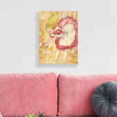 Toile Descente du trou de lapin (Insitu(Salon))